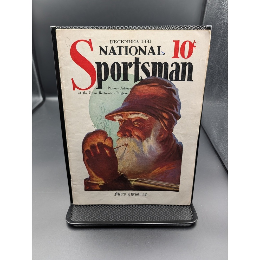 Vintage National Sportsman Magazine December 1931 Fishing Hunting Camping